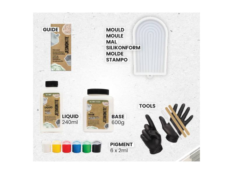Achat Kit Jesmonite AC100 - Arc-en-ciel
