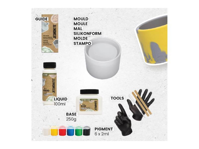 achat Kit Jesmonite AC100 - Bougeoir rond