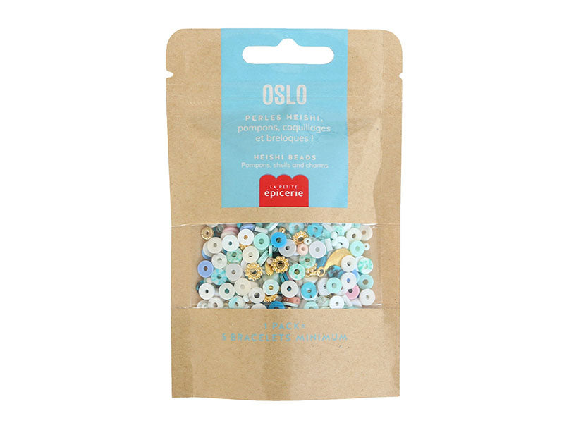 Achat Mélange de perles heishi et de breloques - Oslo