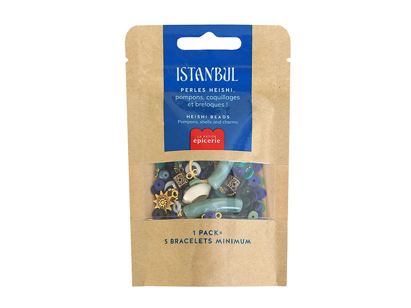 Achat Mélange de perles heishi et de breloques - Istanbul