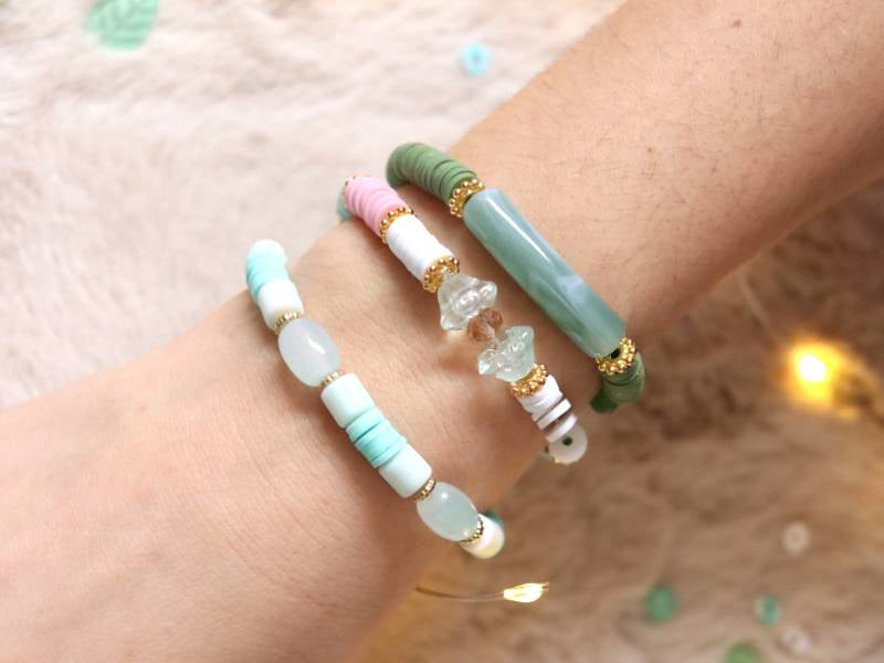 achat Mélange de perles heishi et de breloques - Oslo