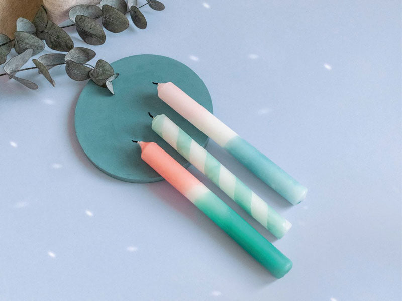Achat Kit DIY Home Déco - Mes bougies Dip Dye - Mint
