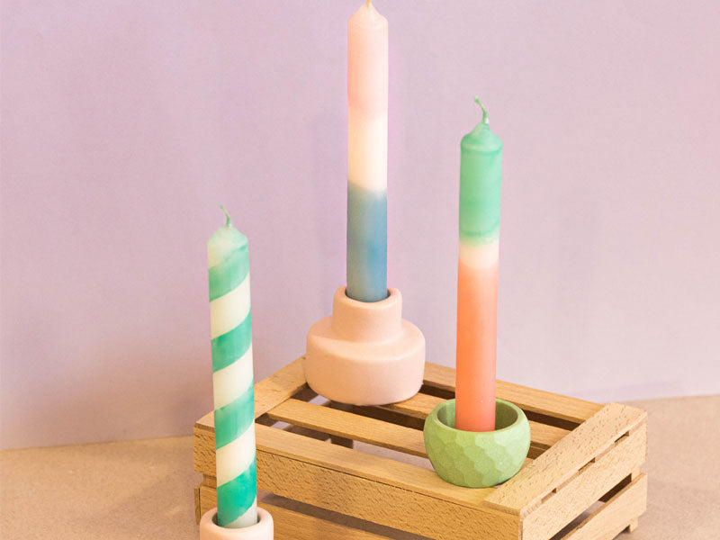 achat Kit DIY Home Déco - Mes bougies Dip Dye - Mint
