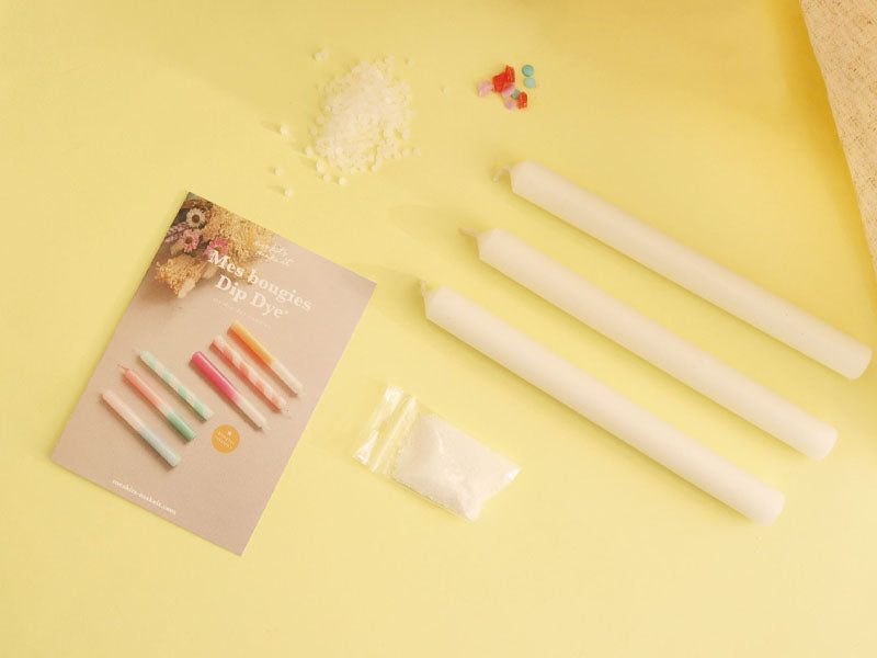 Achat Kit DIY Home Déco - Mes bougies Dip Dye - Agrumes