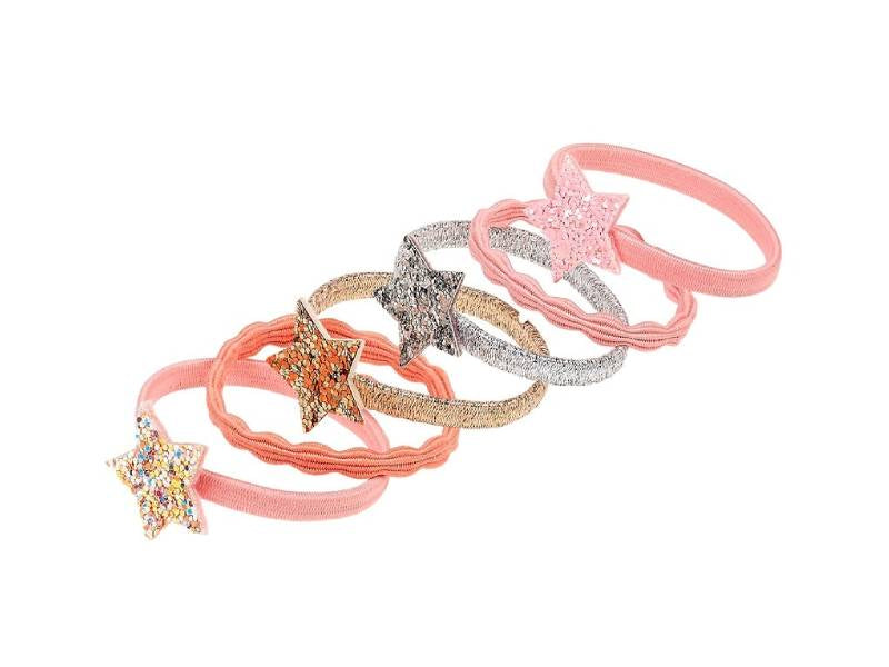 Achat Lot de 6 élastiques à cheveux étoile Angélie