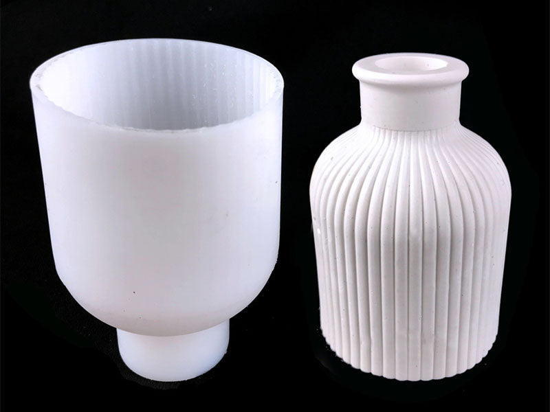 achat Moule en silicone - Vase à rainure