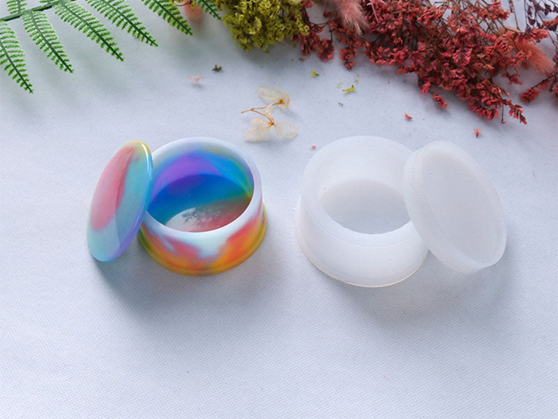 Achat Moule en silicone - Boîte ronde