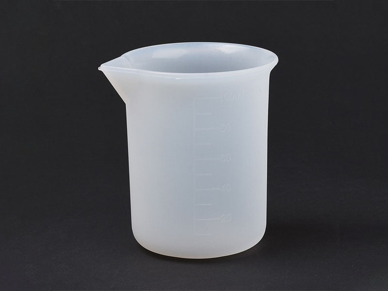 achat Verre doseur avec bec verseur en silicone - 100 ml
