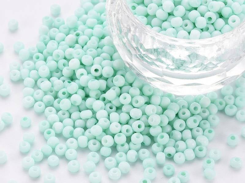 achat Rocailles mat cyan clair - Eco pack 50g