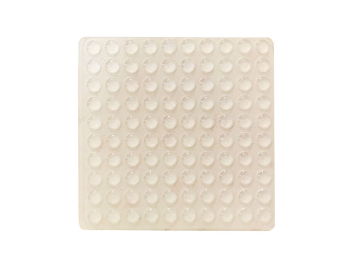Achat Lot de 100 pastilles adhésives antidérapantes en silicone - 0,6 cm