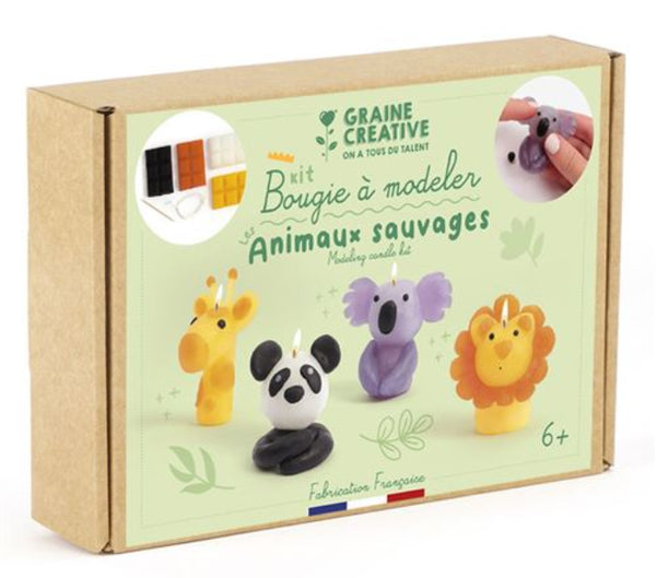 48 Pièces Découpes En Bois Non Peintes Animaux Forêt Sauvage