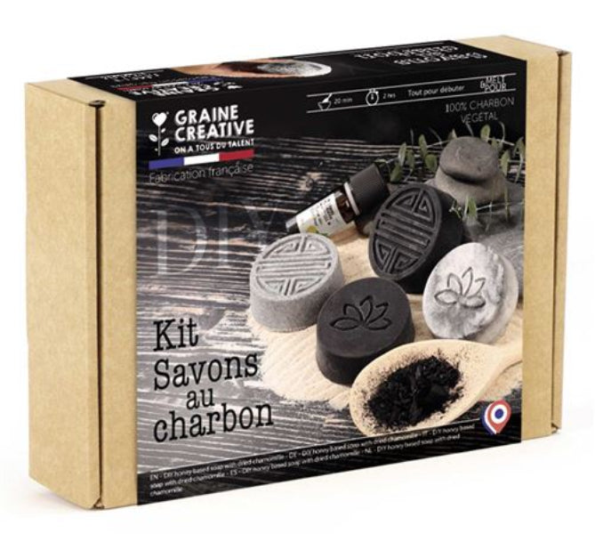 Achat Kit DIY Savons au charbon