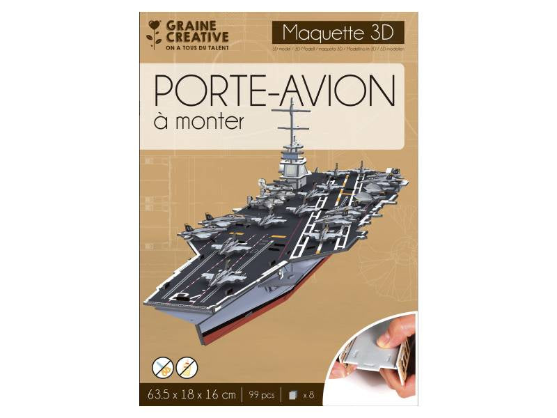 Achat Puzzle maquette - Porte-avions