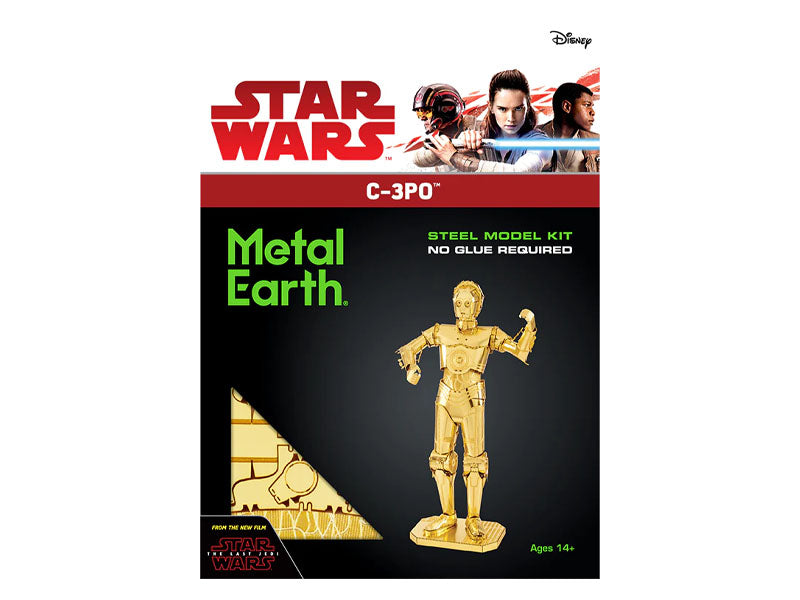Achat Maquette Star Wars C-3PO en métal doré