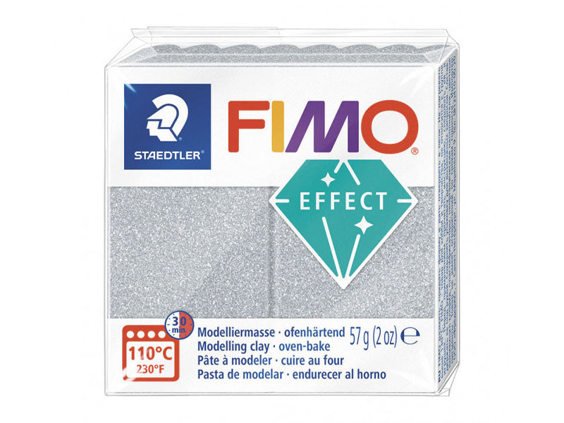 Achat Pâte Fimo EFFECT Pailletée Argenté 812