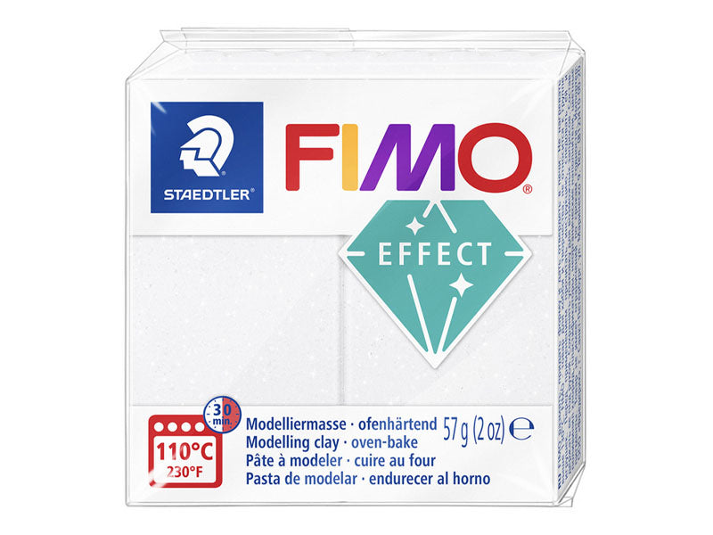 Achat Pâte Fimo EFFECT galaxy Pailletée Blanc 002