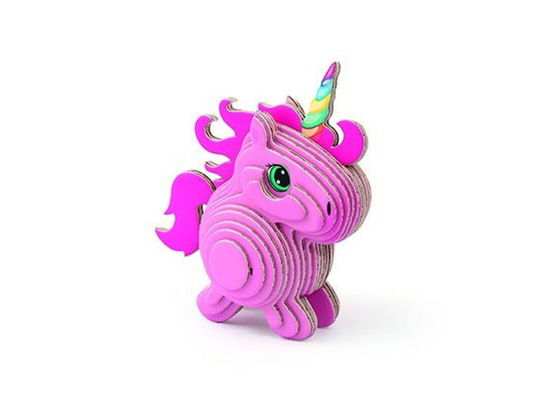 Achat Maquette adhésive en carton 3D - Licorne