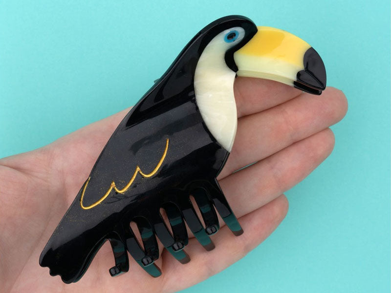 achat Grande pince à cheveux - Toucan