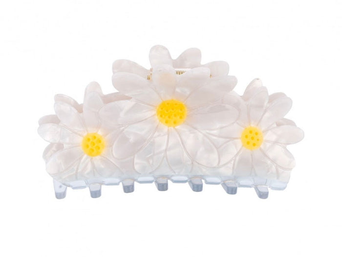 Achat Grande pince à cheveux - Pâquerettes