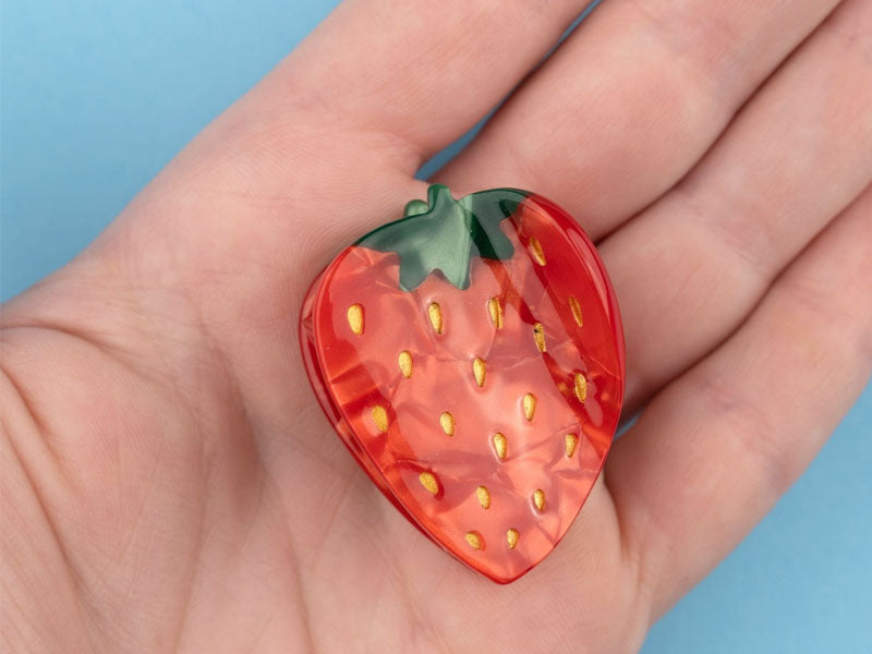 Achat Pince à cheveux - Fraise