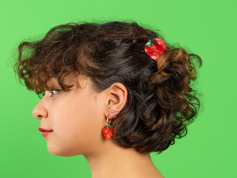 achat Pince à cheveux - Fraise