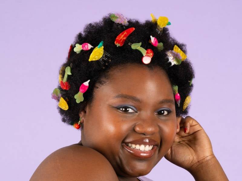 achat Barrette cheveux - Citron