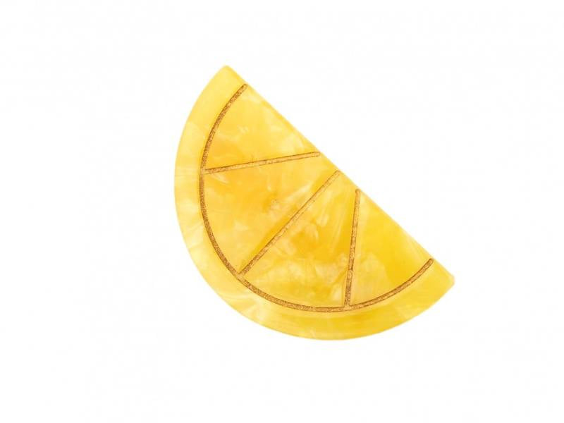 Achat Barrette cheveux - Citron