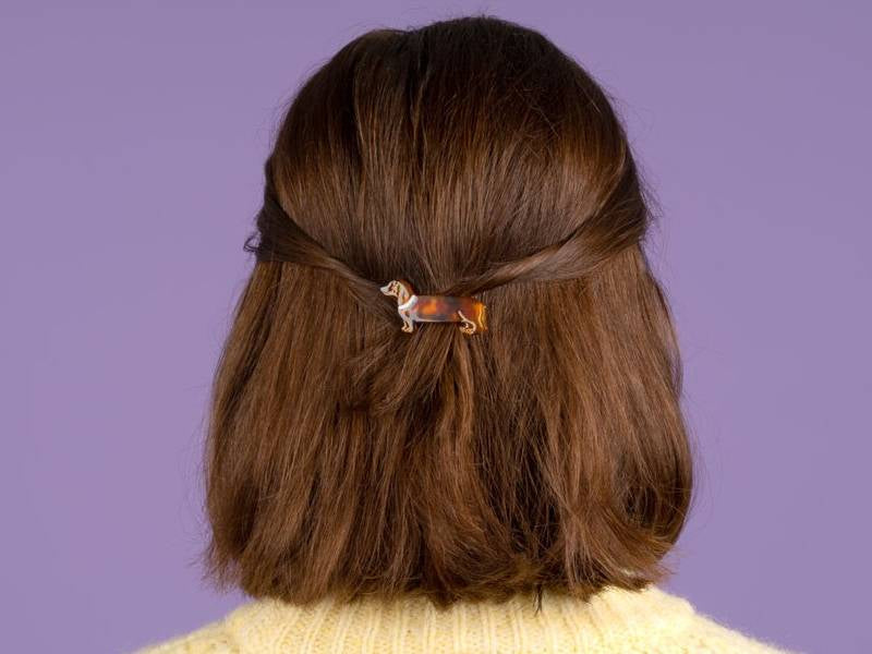 achat Barrette cheveux - Teckel