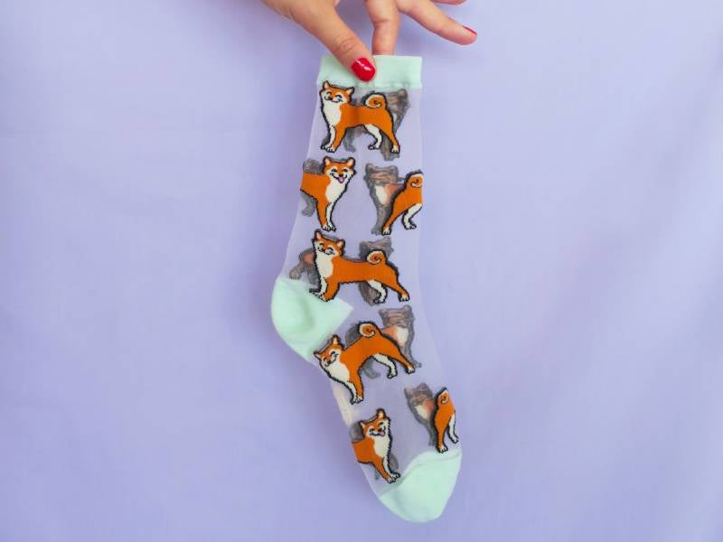Achat Chaussettes transparentes - Shiba