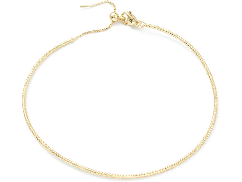 Achat Bracelet chaîne doré à l'or fin 18K