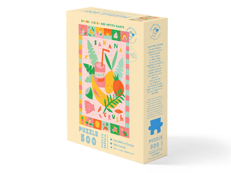 Achat Puzzle Banana Crush 500 pièces 48 x 33 cm - La Petite Épicerie x Des Petits Hauts