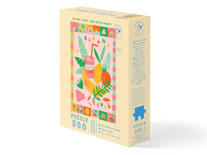 Achat Puzzle Banana Crush 500 pièces 48 x 33 cm - La Petite Épicerie x Des Petits Hauts