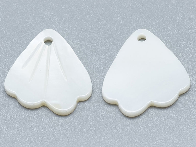 achat Pendentif pétale en nacre - 17,5 x 16 mm