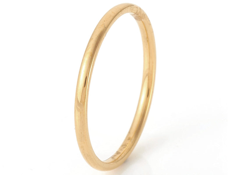 Achat Bague fine - Doré à l'or fin 18K