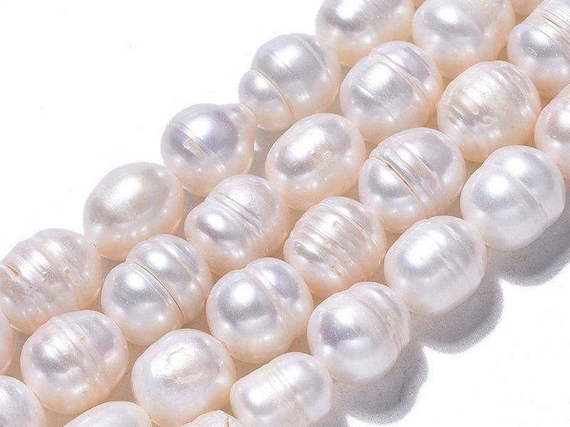 Achat Lot de 20 perles de culture - forme grain de riz - 8 à 10 mm