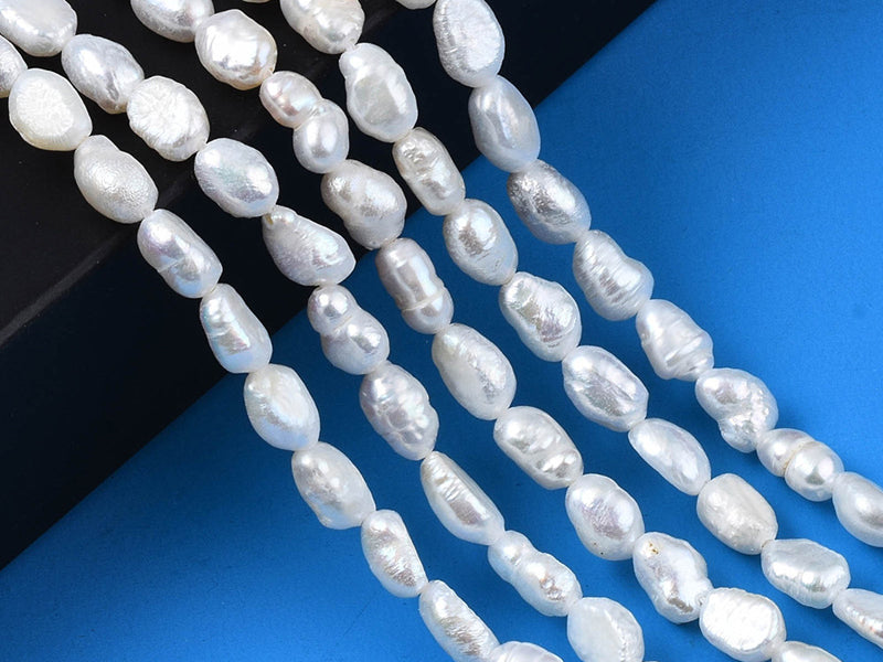 achat Lot de 20 perles de culture - forme graine - 4 à 8 mm