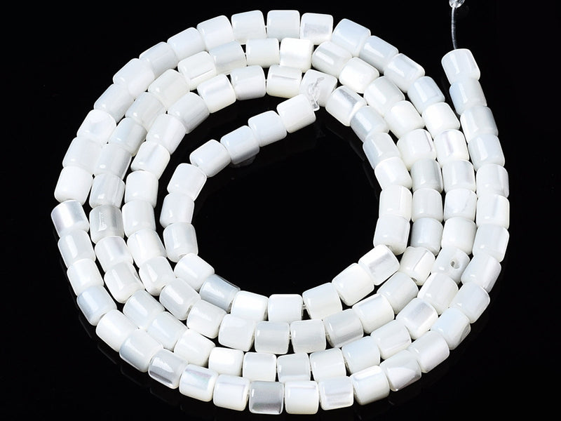 achat Lot de 20 perles heishi - Coquillage naturel blanc - 3,5 mm