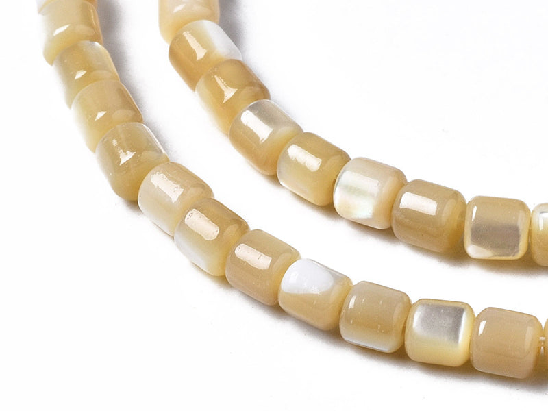 Achat Lot de 20 perles heishi - Coquillage naturel foncé - 3,5 mm