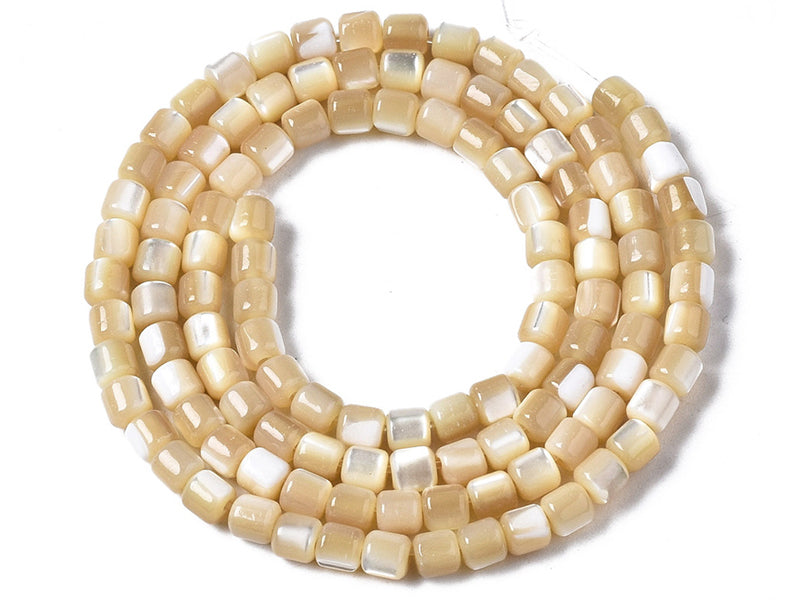achat Lot de 20 perles heishi - Coquillage naturel foncé - 3,5 mm