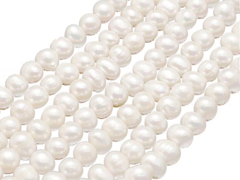 Achat Lot de 20 perles effet culture rondes - 3 mm
