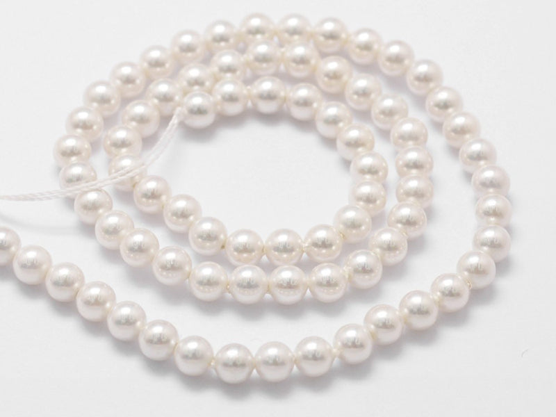 achat Lot de 20 perles effet culture rondes - 4 mm