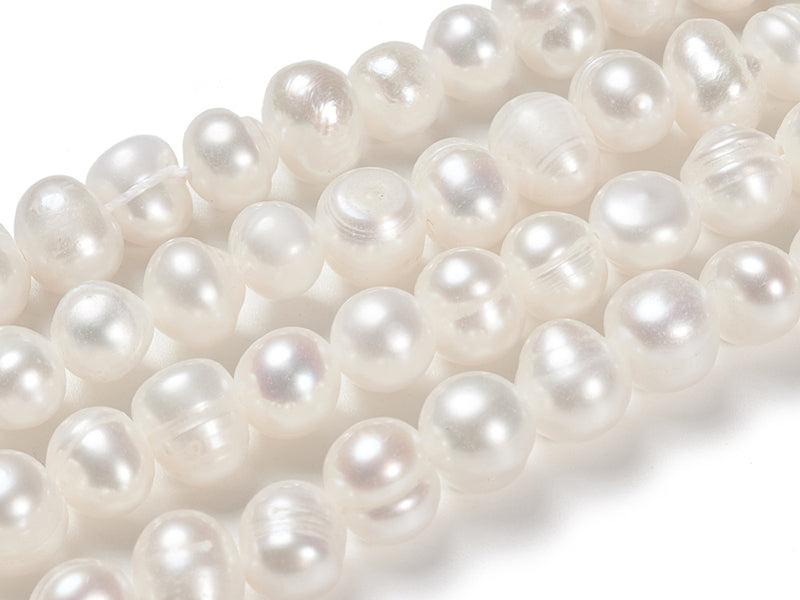 Achat Lot de 20 perles de culture - Forme graine - 6 mm