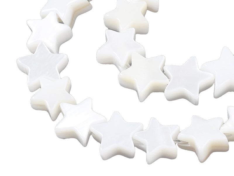 Achat Lot de 10 perles étoiles - Coquillage naturel - 7 mm