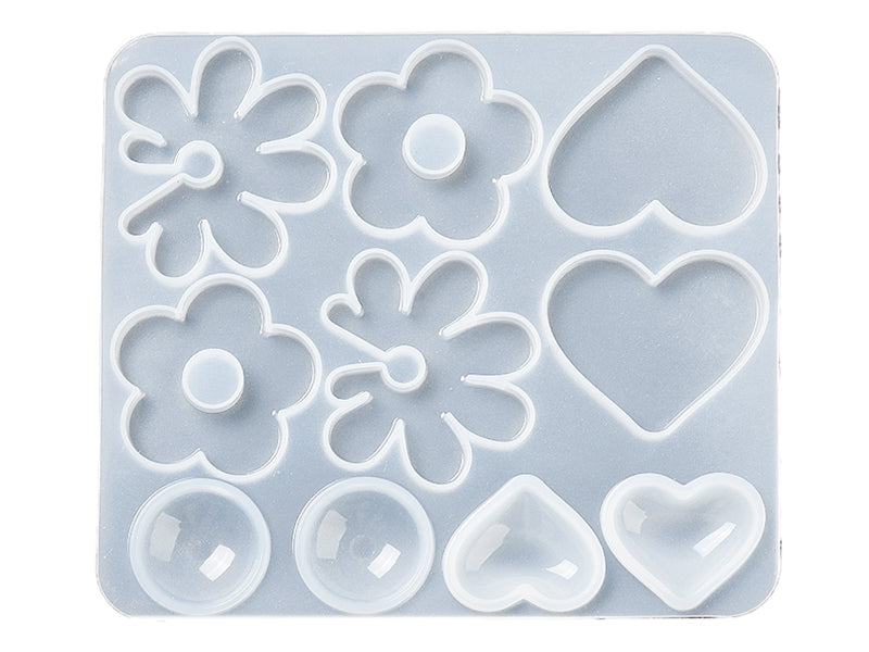Achat Moule en silicone pour bijoux - Forme fleurs