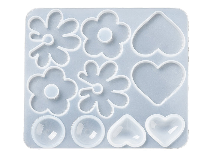 Achat Moule en silicone pour bijoux - Forme fleurs