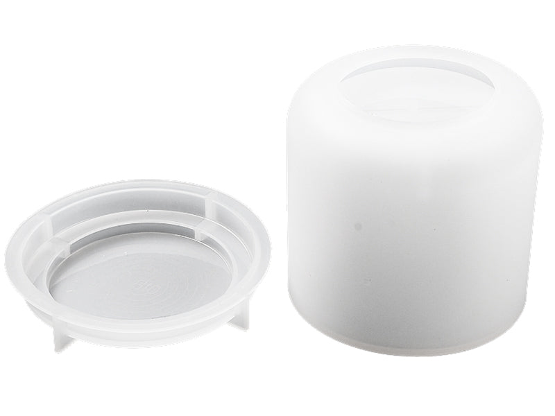Achat Moule silicone - Boîte lisse et couvercle - 8 cm