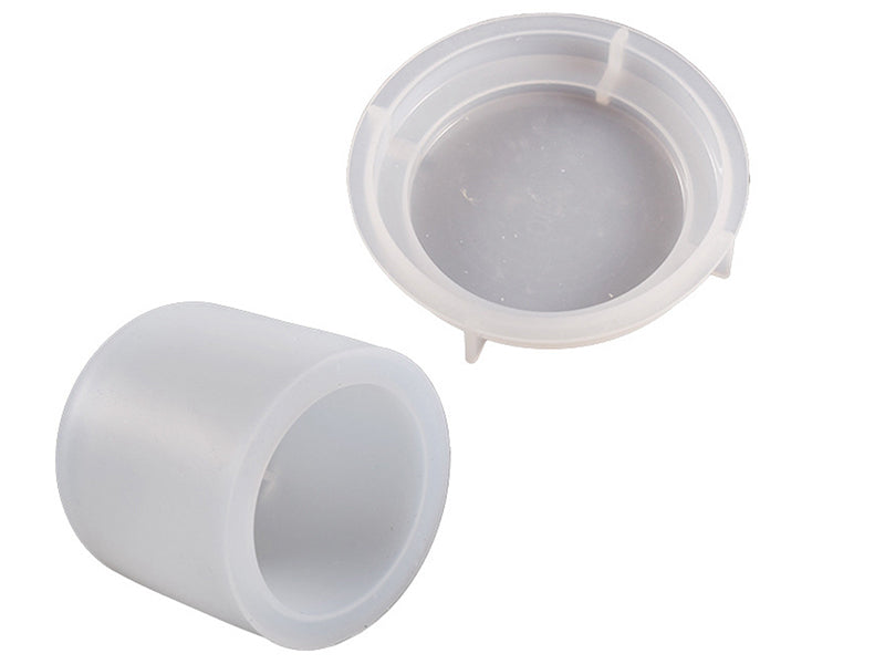 achat Moule silicone - Boîte lisse et couvercle - 8 cm