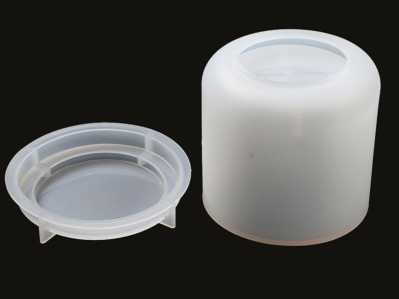 achat Moule silicone - Boîte lisse et couvercle - 8 cm
