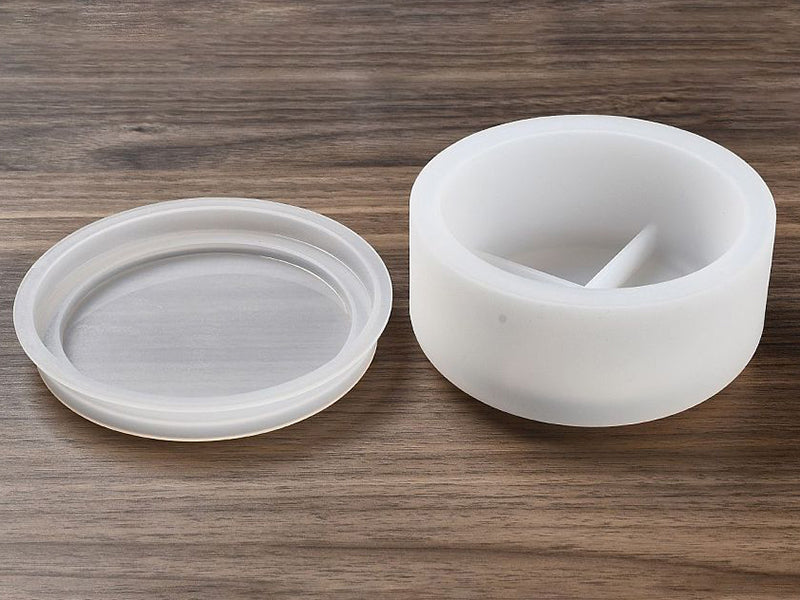achat Moule silicone - Boîte lisse et couvercle - 11 cm
