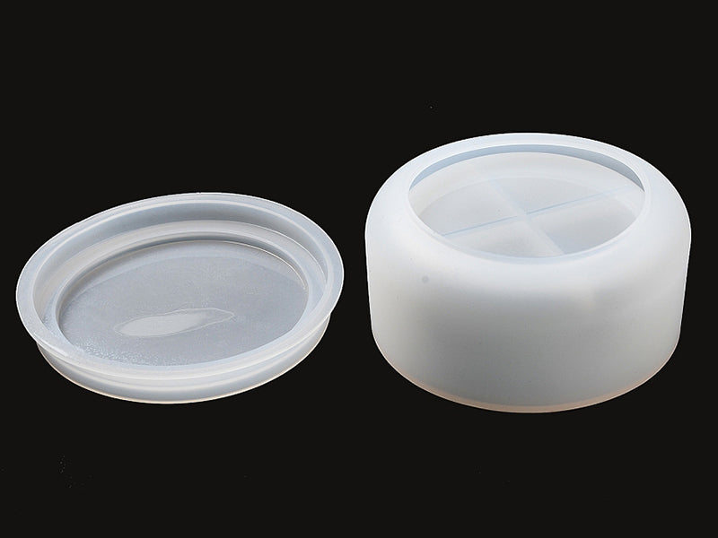 achat Moule silicone - Boîte lisse et couvercle - 11 cm